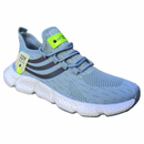 Tênis New Fashion 33y Original Azul-verde c/ Listras Refletivas