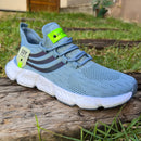 Tênis New Fashion 33y Original Azul-verde c/ Listras Refletivas